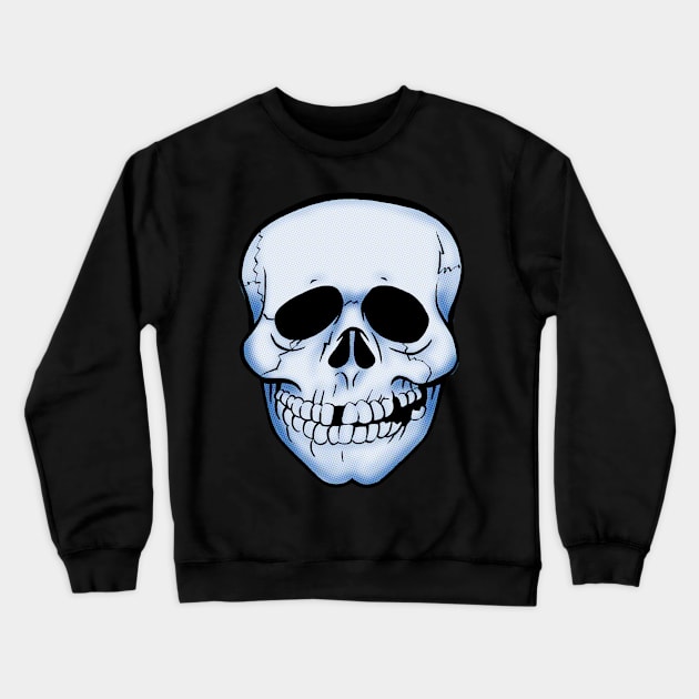 Skeleton Mask Crewneck Sweatshirt by OSI 74